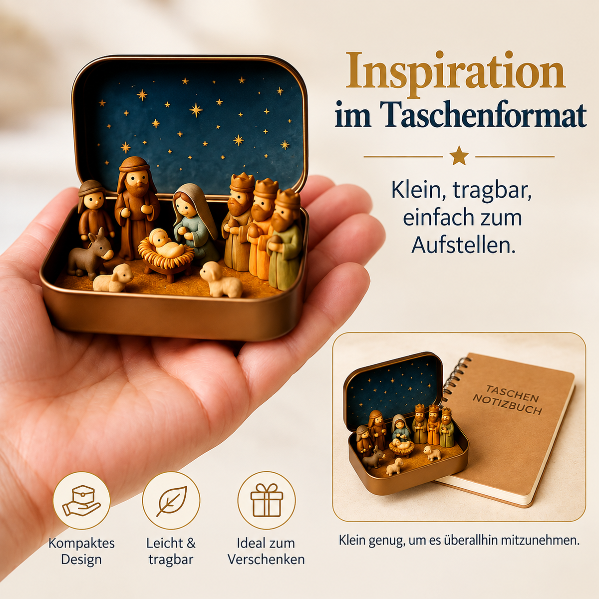 Mini Weihnachtskrippe