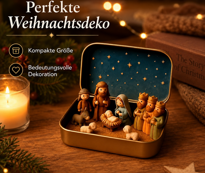Mini Weihnachtskrippe
