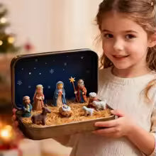 Mini Weihnachtskrippe